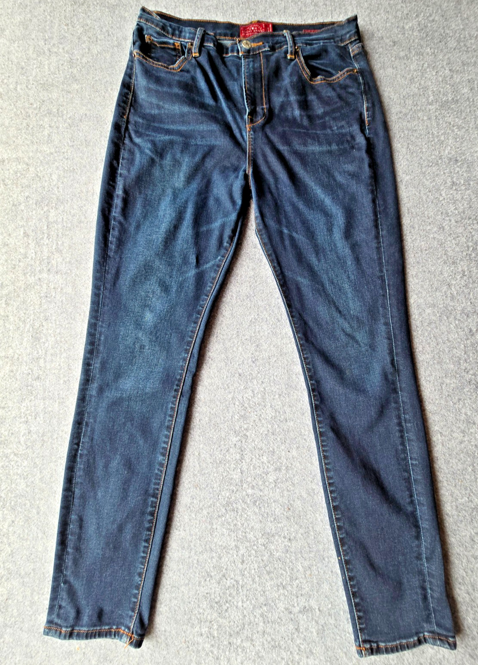 Lucky Brand Women's Jeans Olive High Rise Dark Wash Size 12 (30"x27")